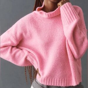 Anthropologie • The Lennon Wide-Sleeve Turtleneck Sweater
